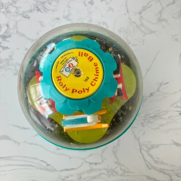 Vintage fisher-Price Roly Poly chime ball - Picture 6 of 7